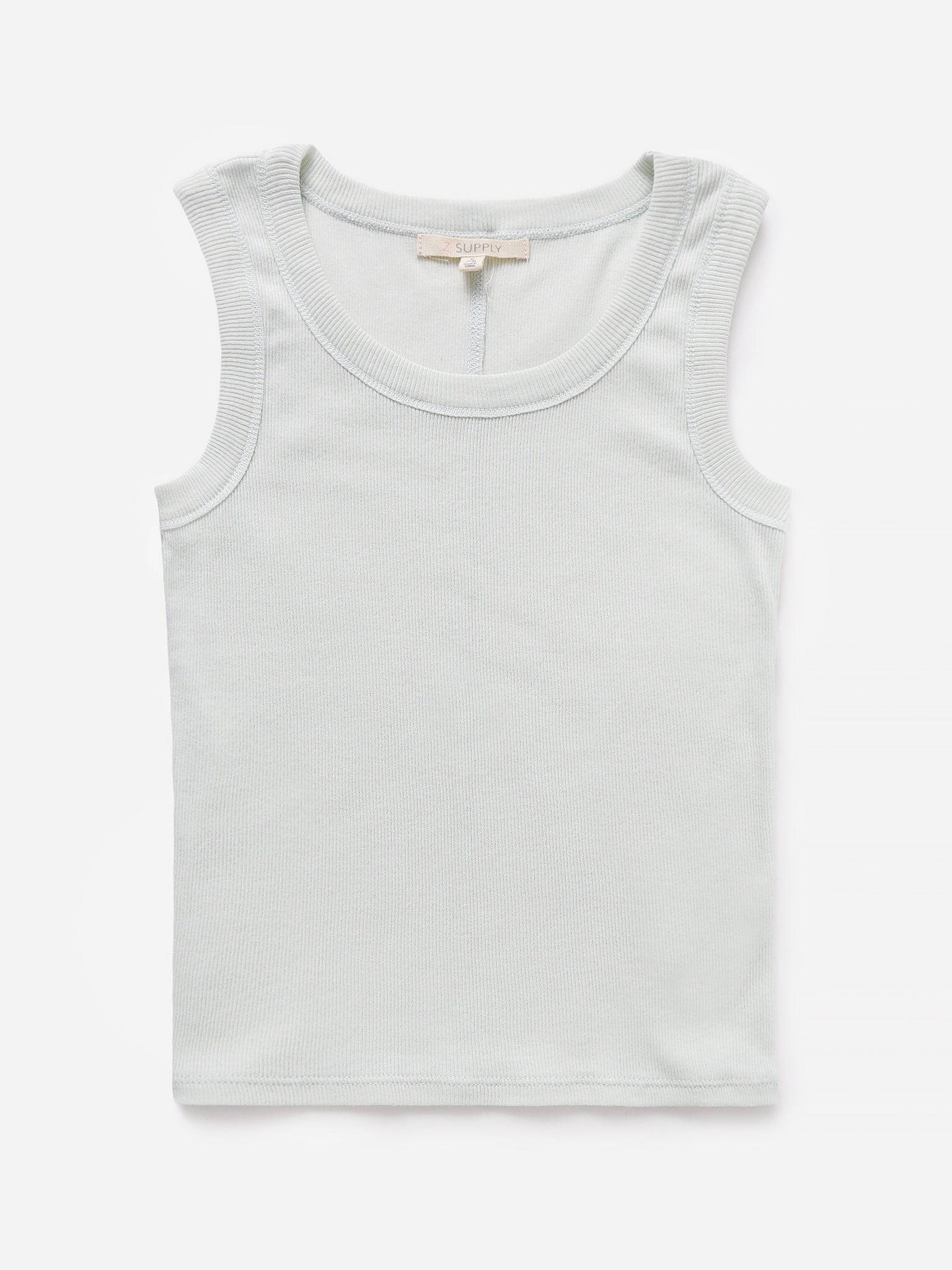 Z Supply Girls' Oaklynn Rib Tank - Saint Bernard
