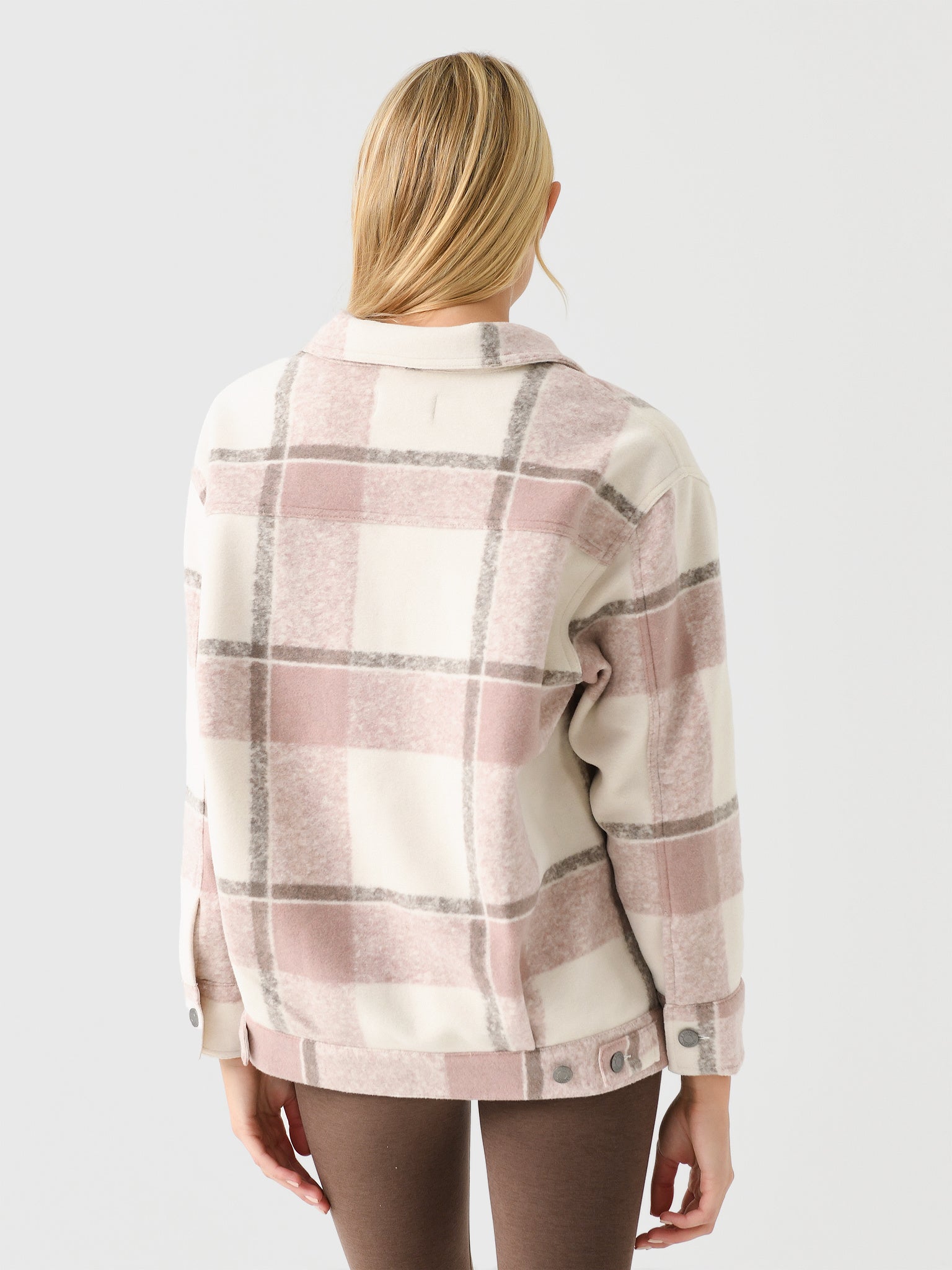 Z Supply Women's Preston Knit Plaid Jacket | $179.00 | Saint Bernard