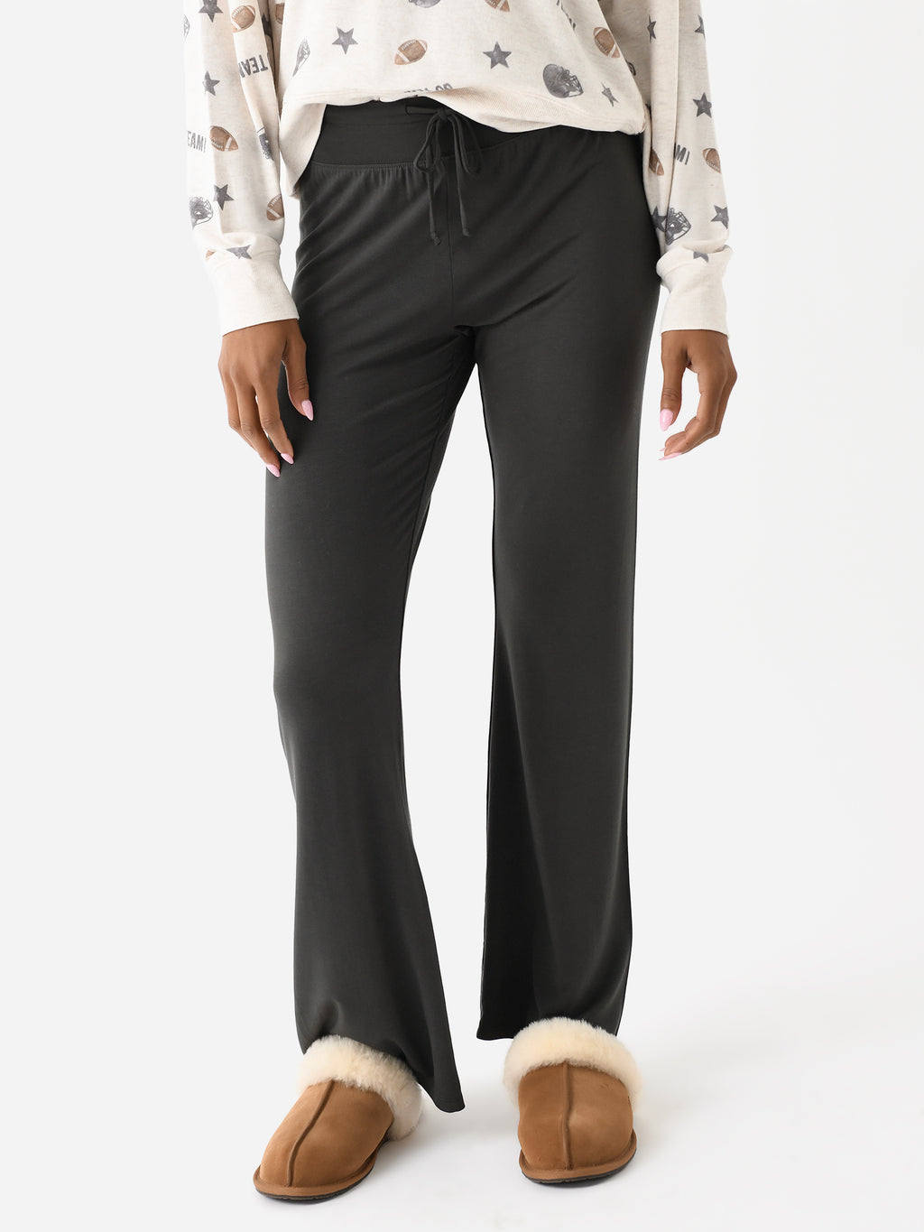 Z Supply Women's Cloud Nine Jersey Pant - Saint Bernard