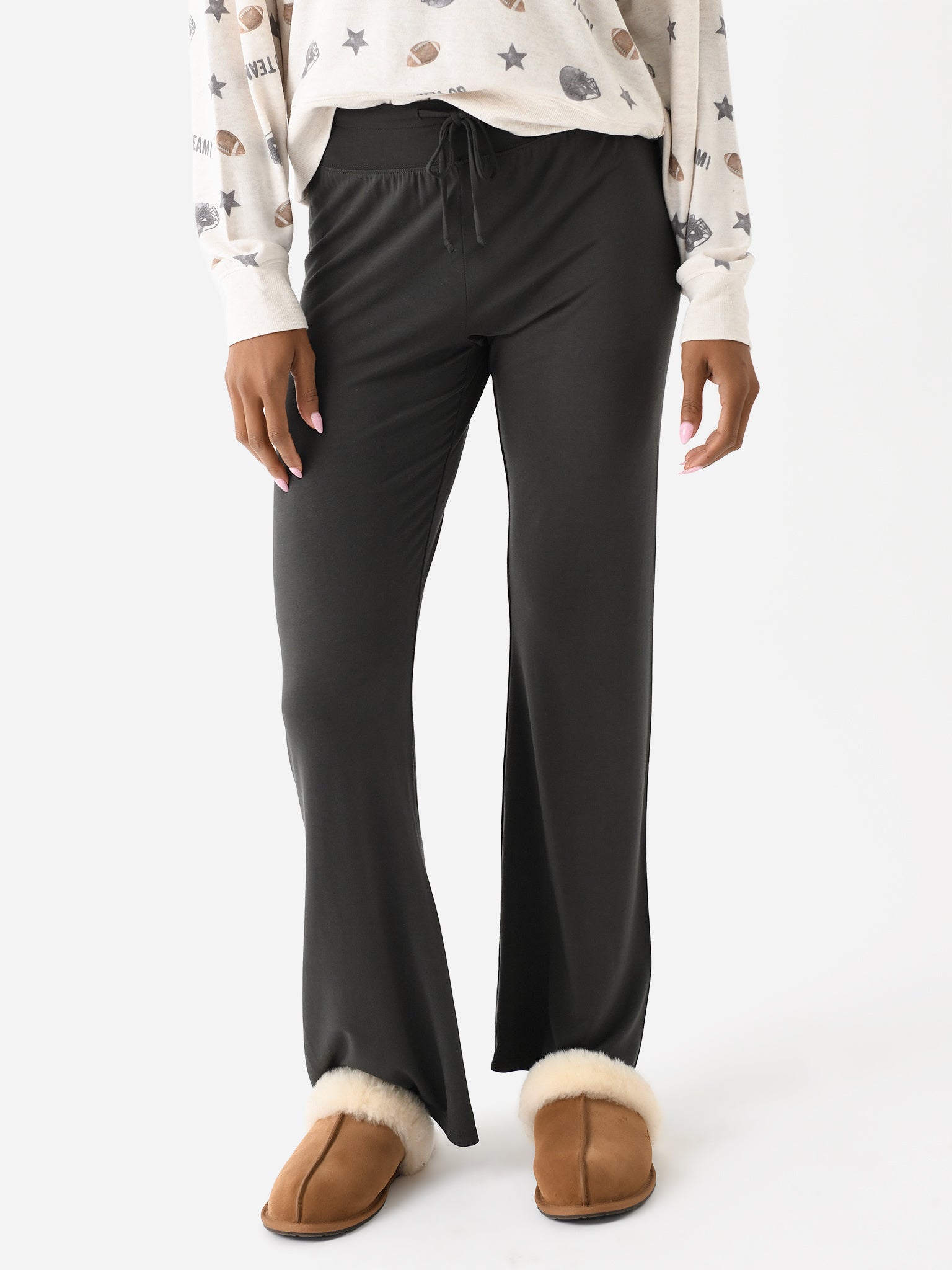 Z Supply Women's Cloud Nine Jersey Pant - Saint Bernard