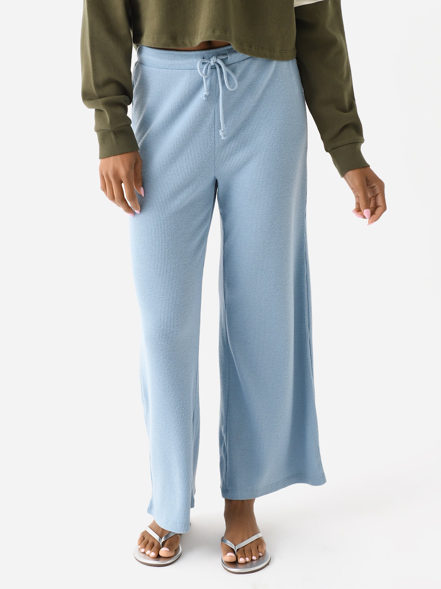 Z Supply Women's Unwind Thermal Pant - Saint Bernard