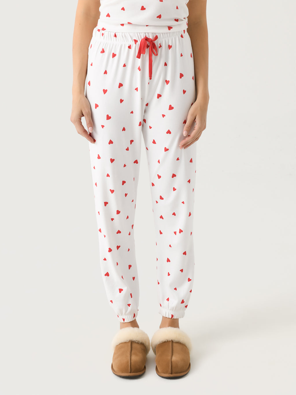 Z Supply Women's Classic Heart Jogger - Saint Bernard