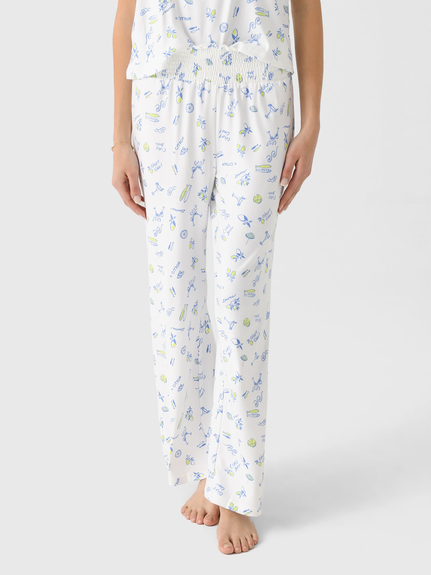 Z Supply Women's Dawn Citron Pant - Saint Bernard