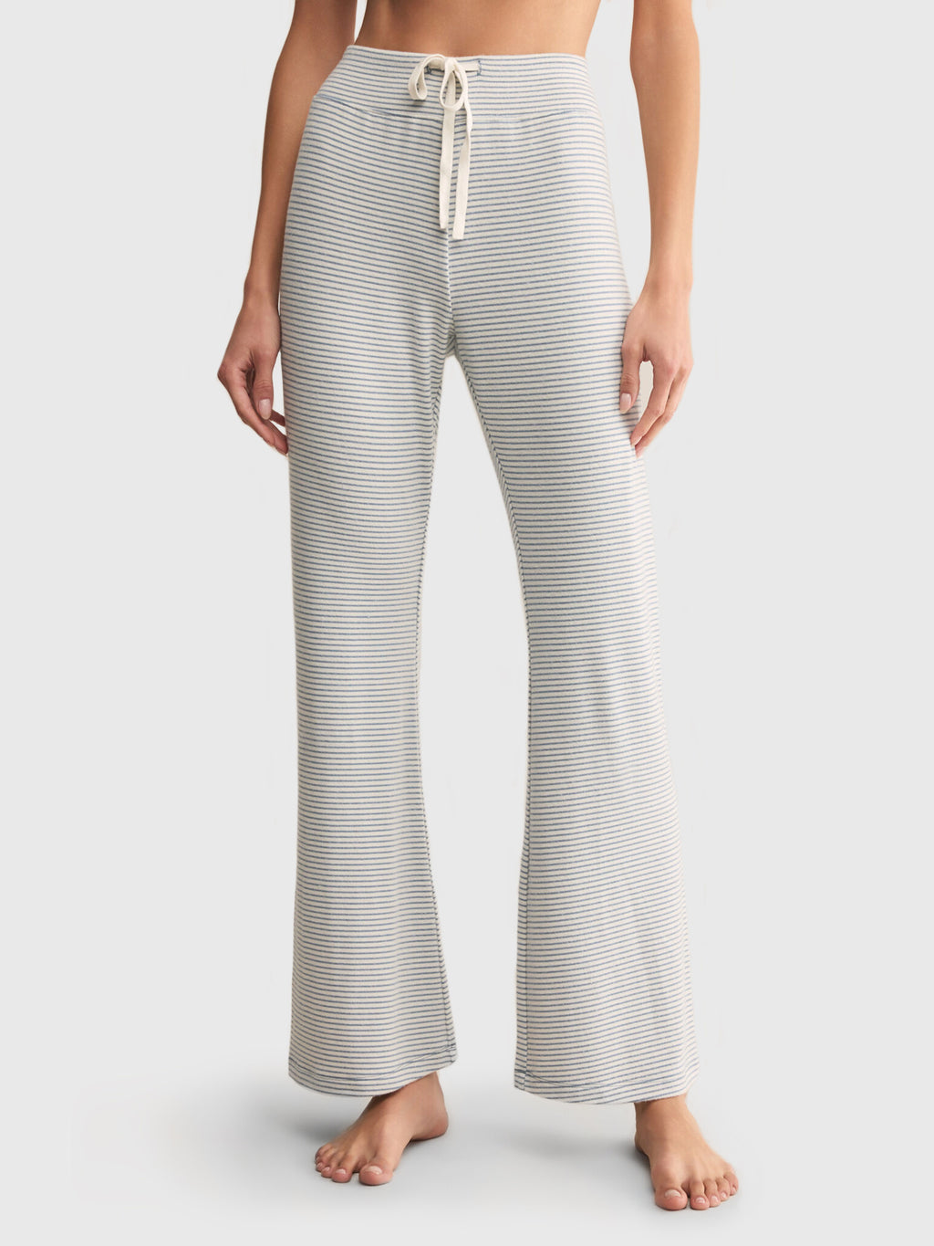 Z Supply Women's In The Clouds Stripe Pant - Saint Bernard