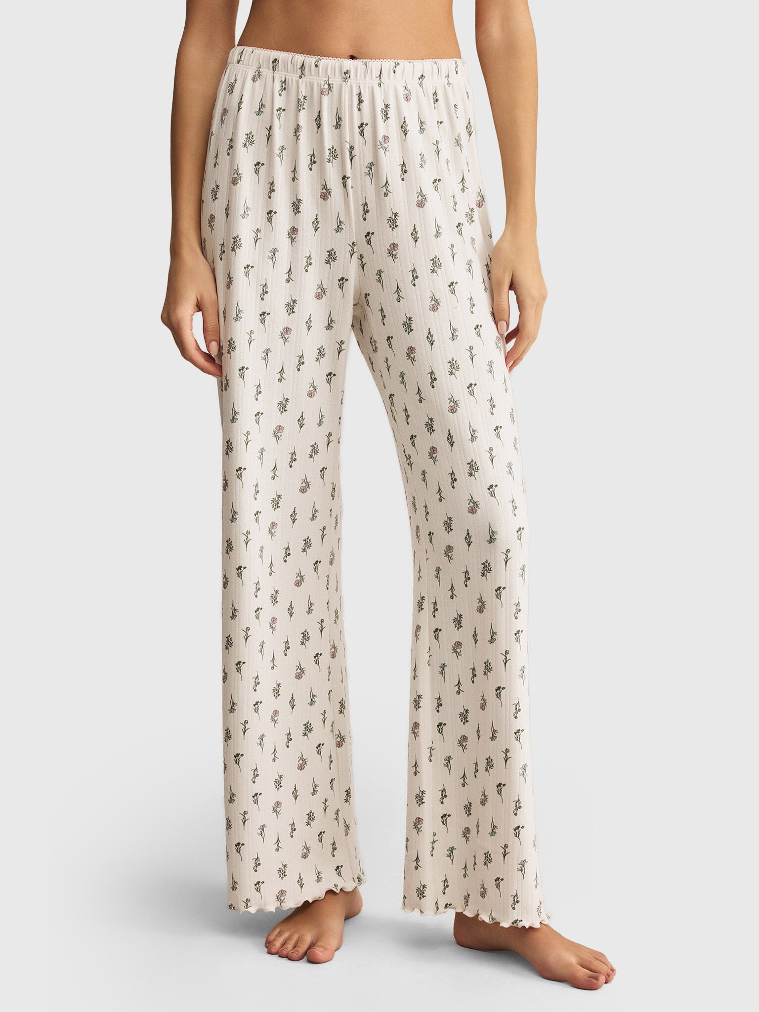 Z Supply Women's Sabrina Floral Pant - Saint Bernard