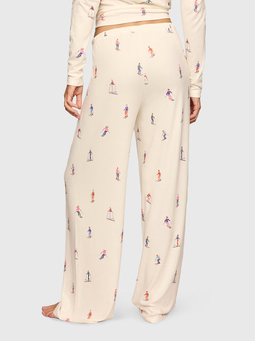 Z Supply Women's Sleepy Head Ski Pant - Saint Bernard