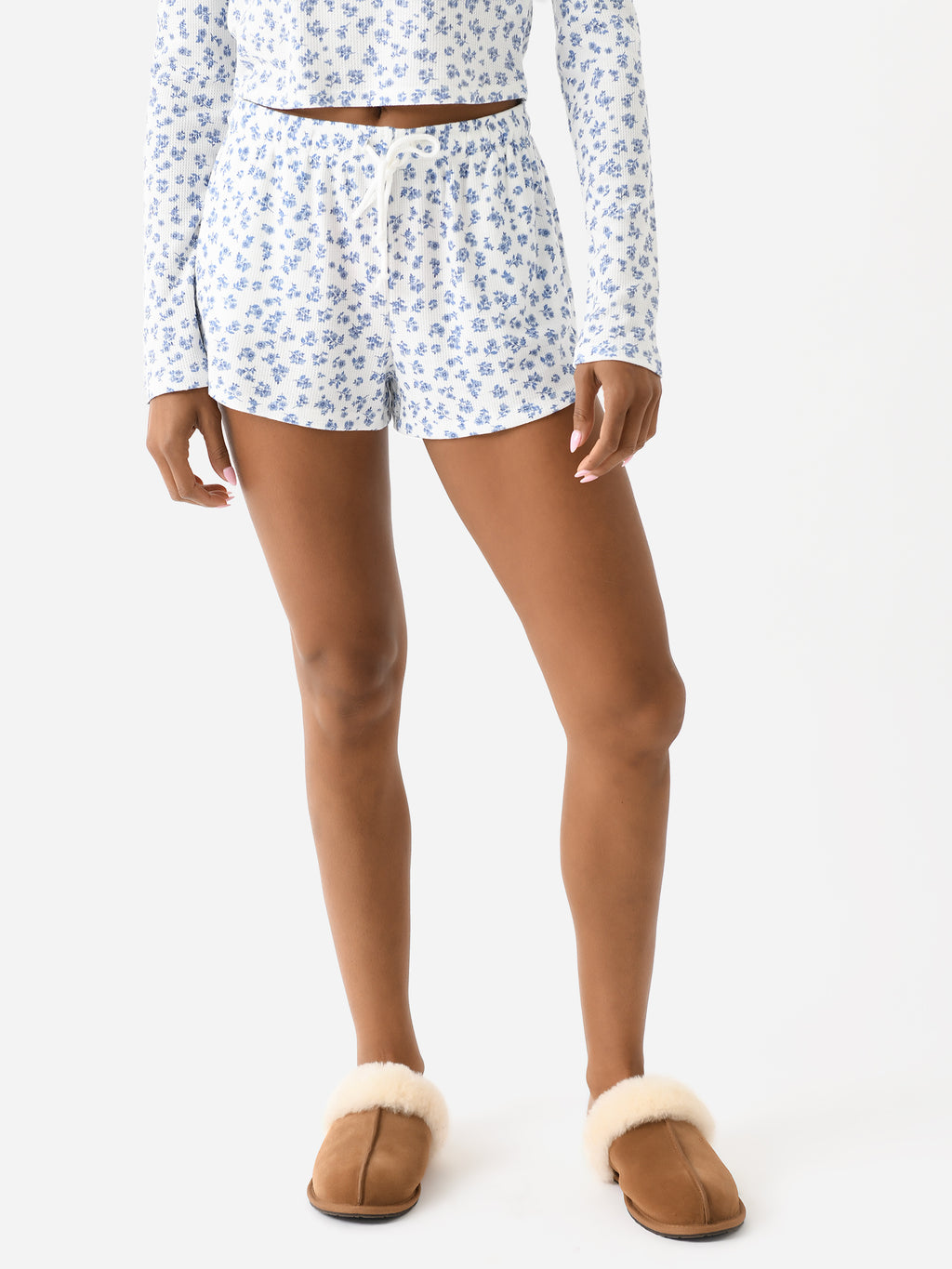 Z Supply Women's La La Ditsy Short - Saint Bernard