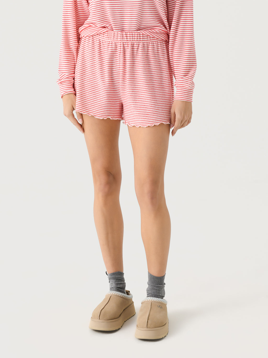 Z Supply Women's Emma Stripe Short - Saint Bernard