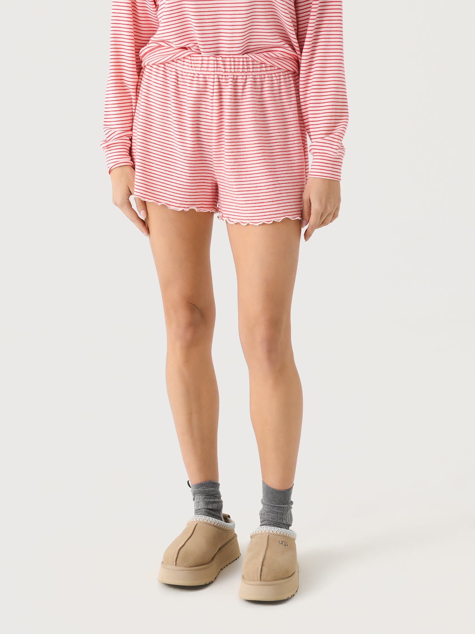 Z Supply Women's Emma Stripe Short - Saint Bernard