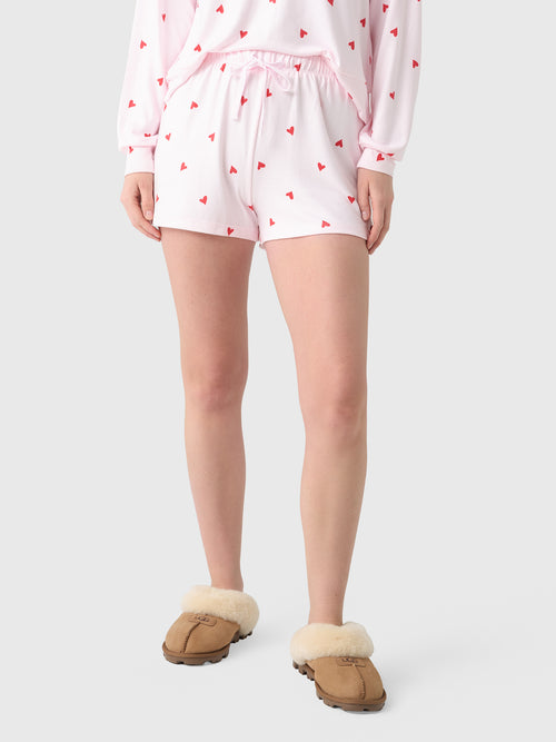 Z Supply Women's Love First Heart Short