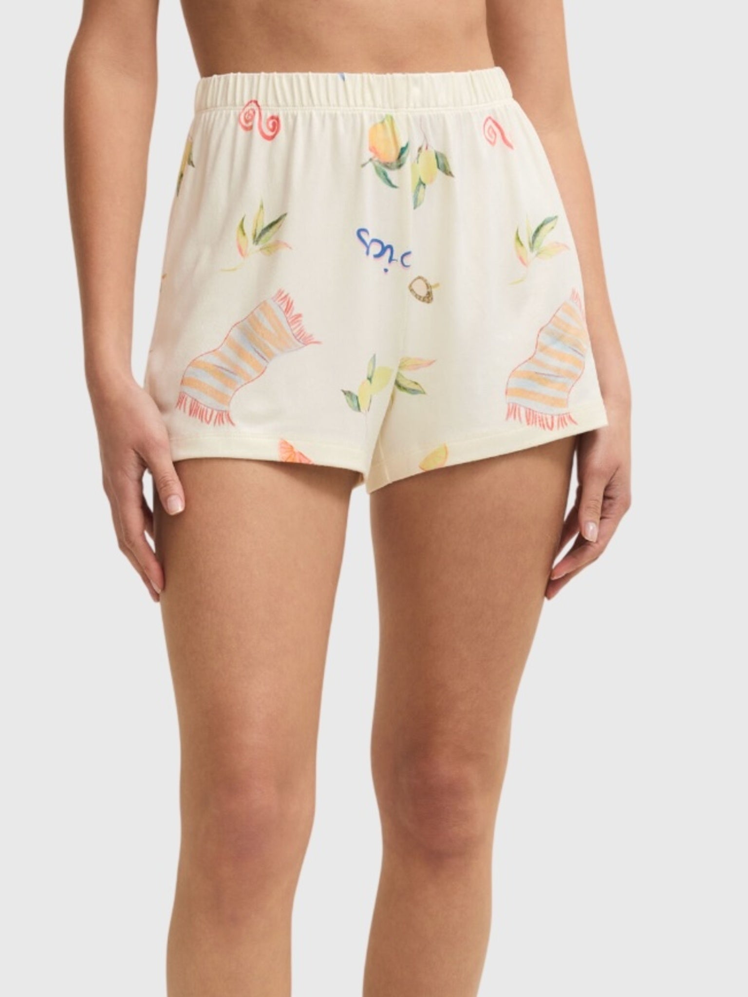 Z Supply Women's Tropic Pajama Short - Saint Bernard