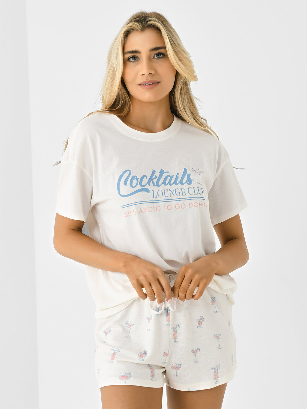 Z Supply Women's Cocktails Lounge Tee - Saint Bernard