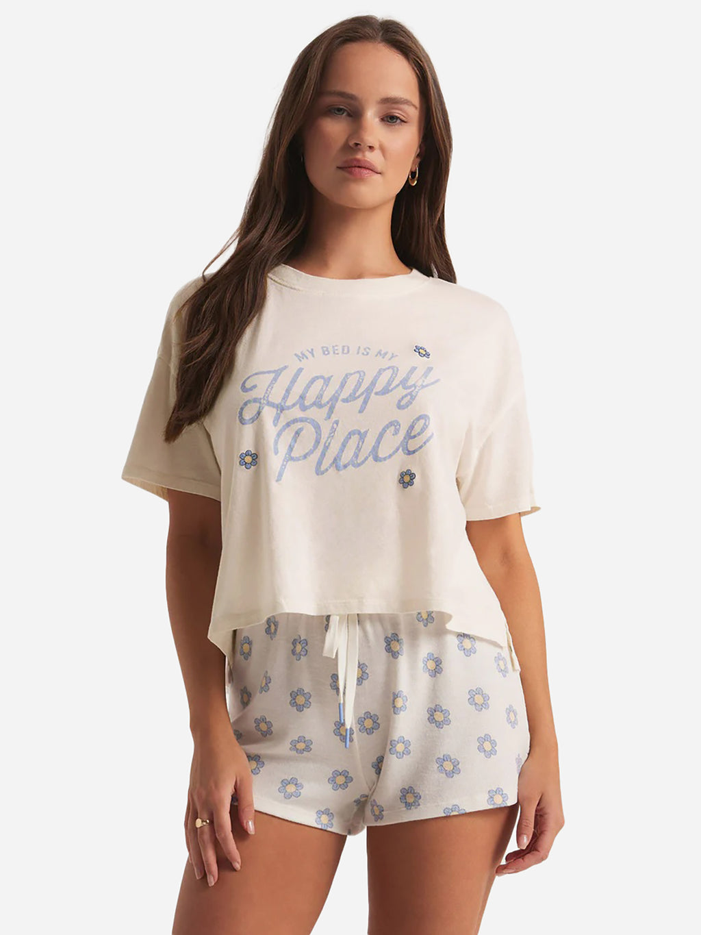 Z Supply Women's Happy Place Tee - Saint Bernard