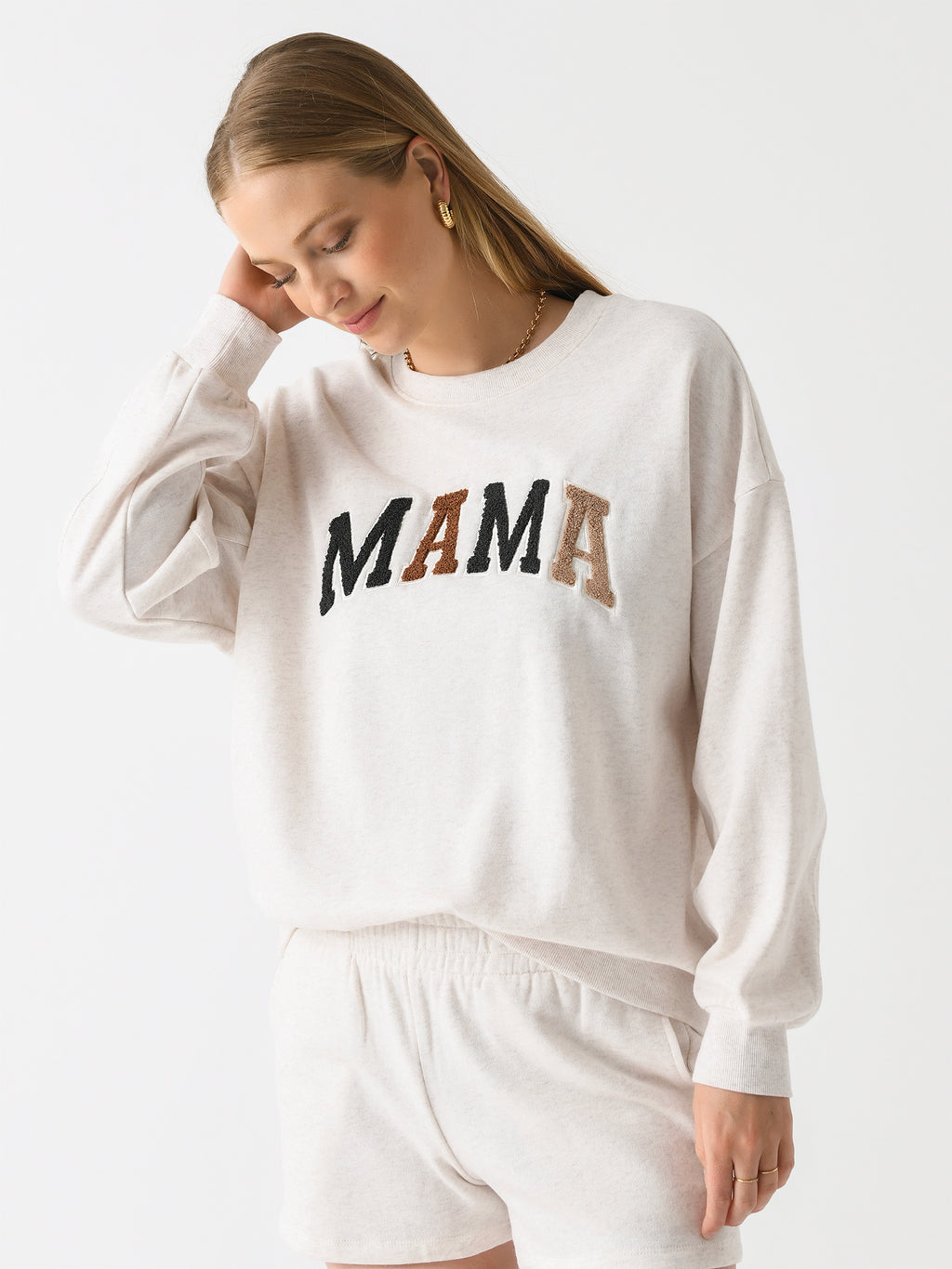 Z Supply Women's Mama Sweatshirt - Saint Bernard