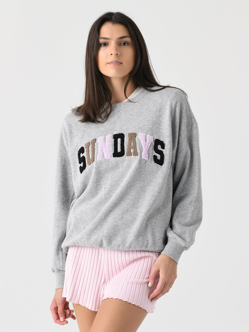 Z Supply Women's Oversized Sunday Sweatshirt - Saint Bernard