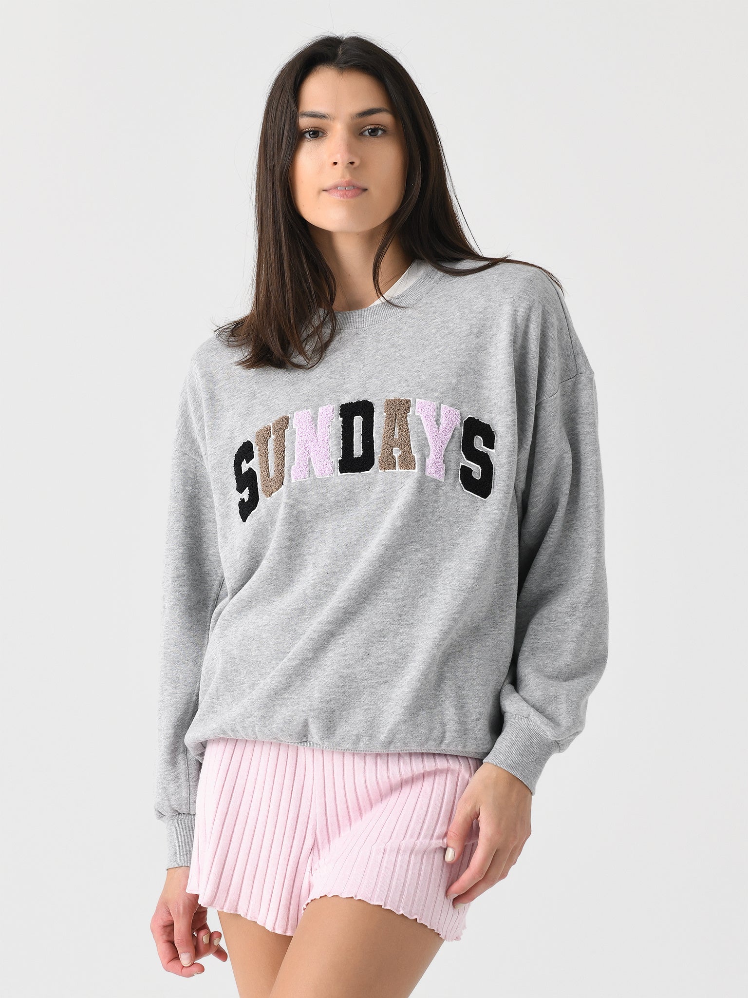 Z Supply Women's Oversized Sunday Sweatshirt - Saint Bernard