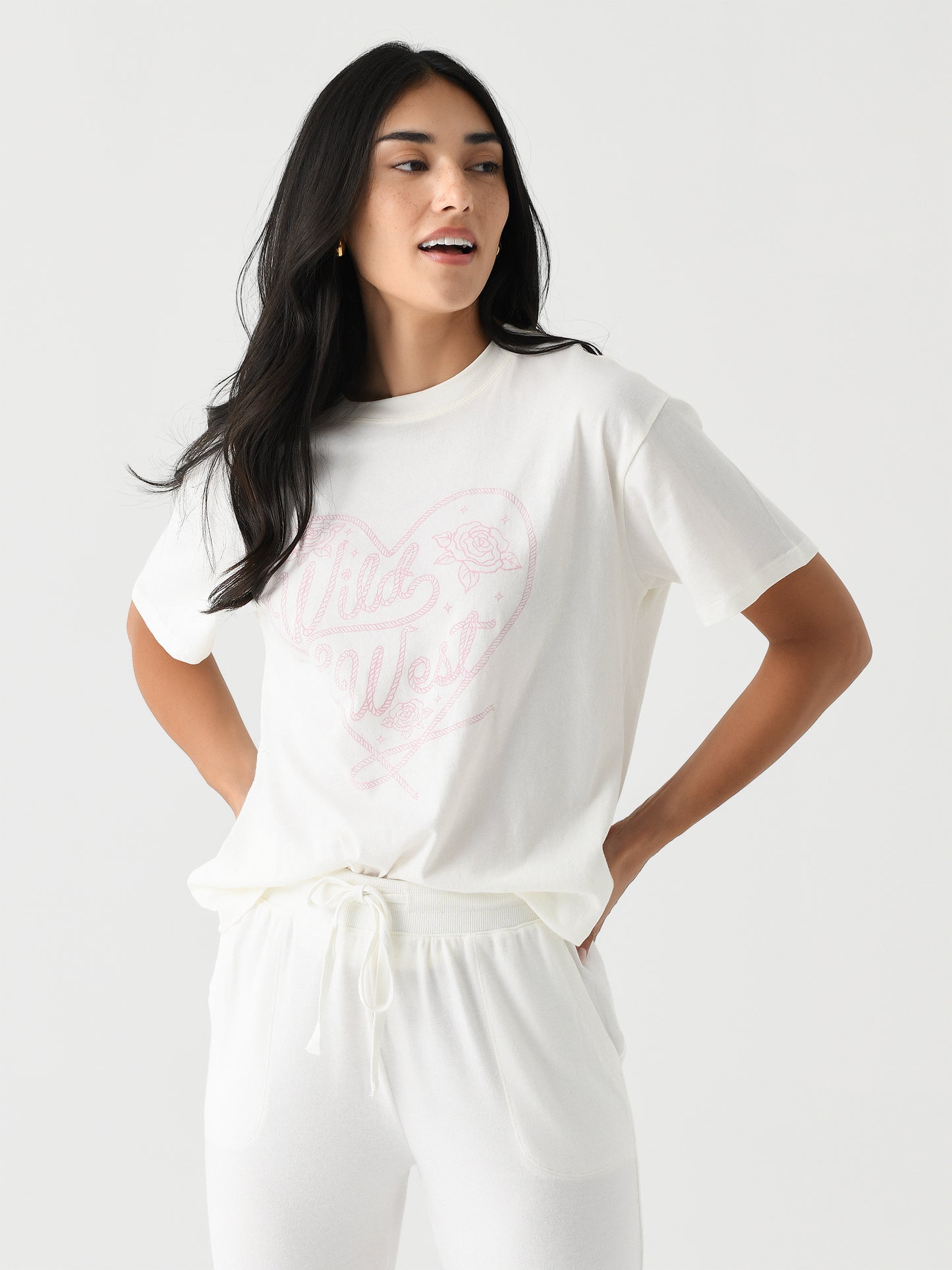 Z Supply Women's Wild West Tee - Saint Bernard