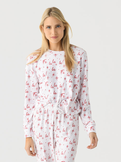 Z Supply Women's Fa La La Long Sleeve Top