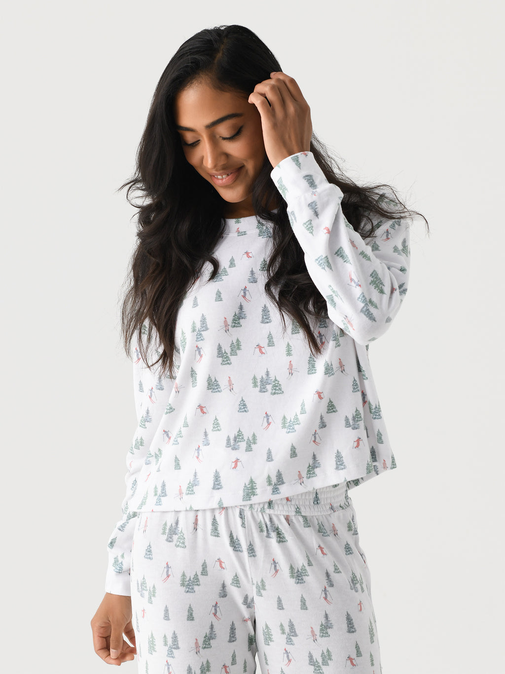 Z Supply Women's Alpine Long Sleeve Top - Saint Bernard
