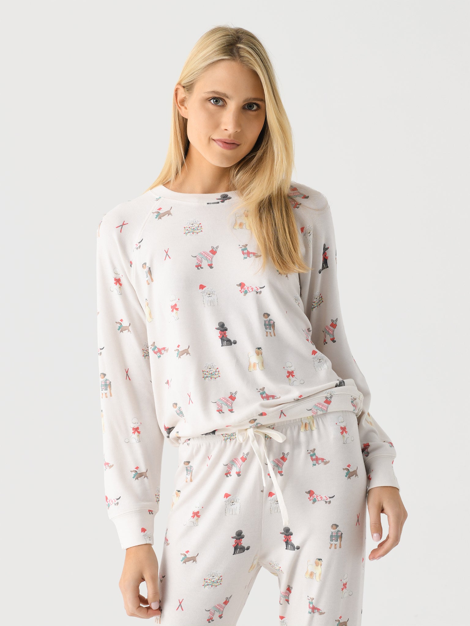 Z Supply Women's Best Friend Long Sleeve Top - Saint Bernard
