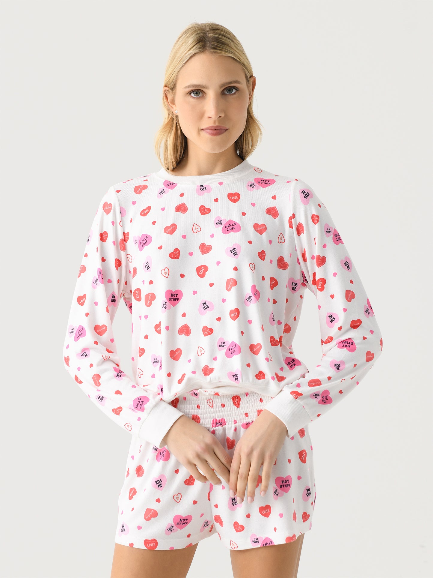 Z Supply Women's Valentine Long Sleeve Top - Saint Bernard