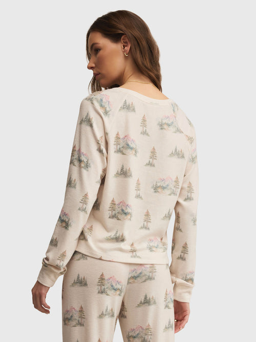 Z Supply Women's Maggie Camp Long Sleeve Top