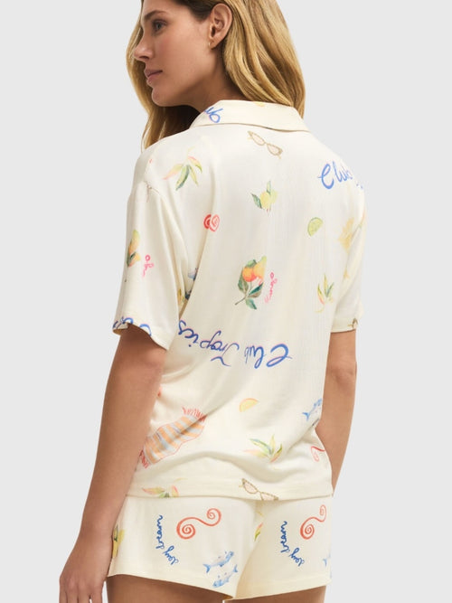 Z Supply Women's Beach Days Pajama Top