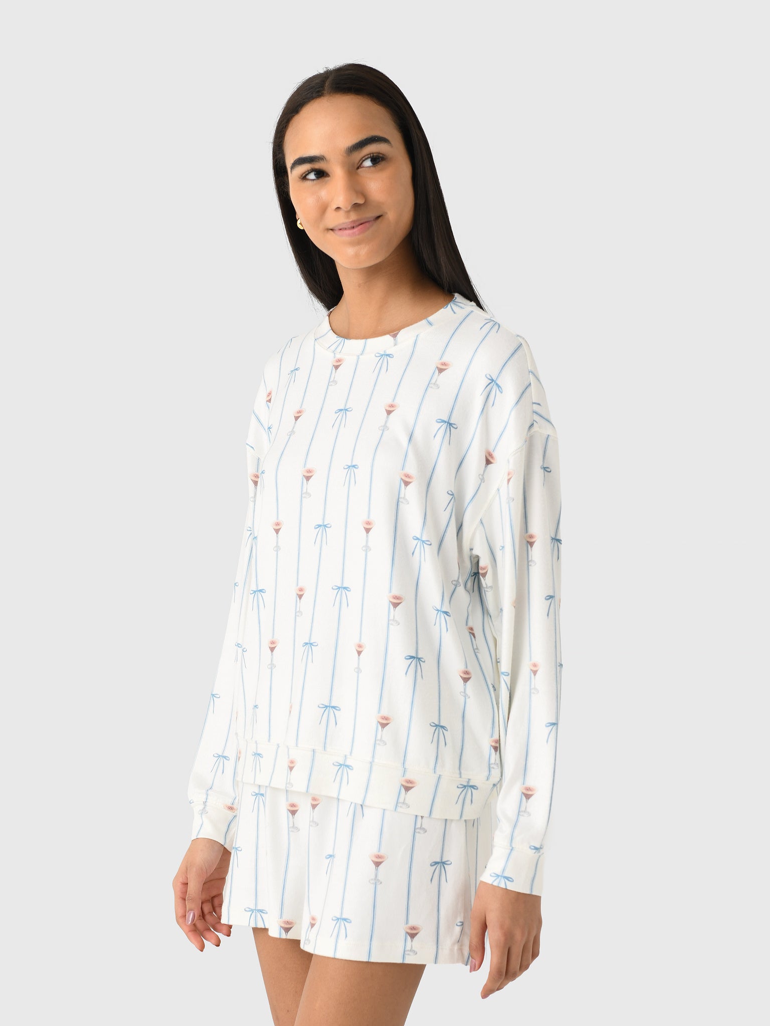 Z Supply Women's Cozy Espresso Martini Long Sleeve Top - Saint Bernard