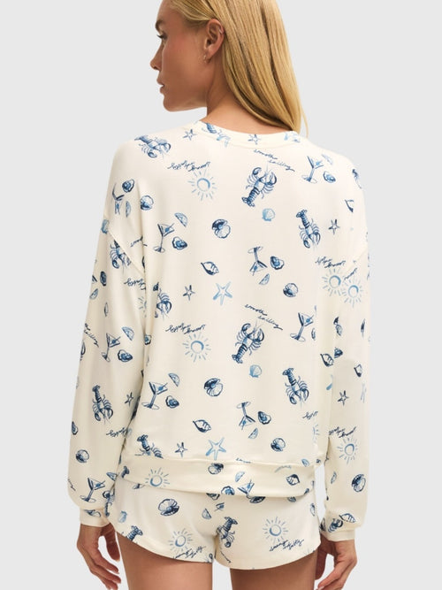 Z Supply Women's Lost at Sea Long Sleeve Top