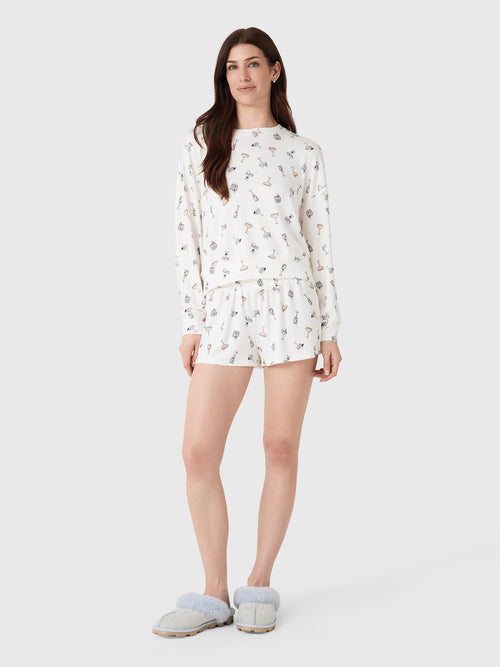 Z Supply Women's Ella Cocktail Long Sleeve Top