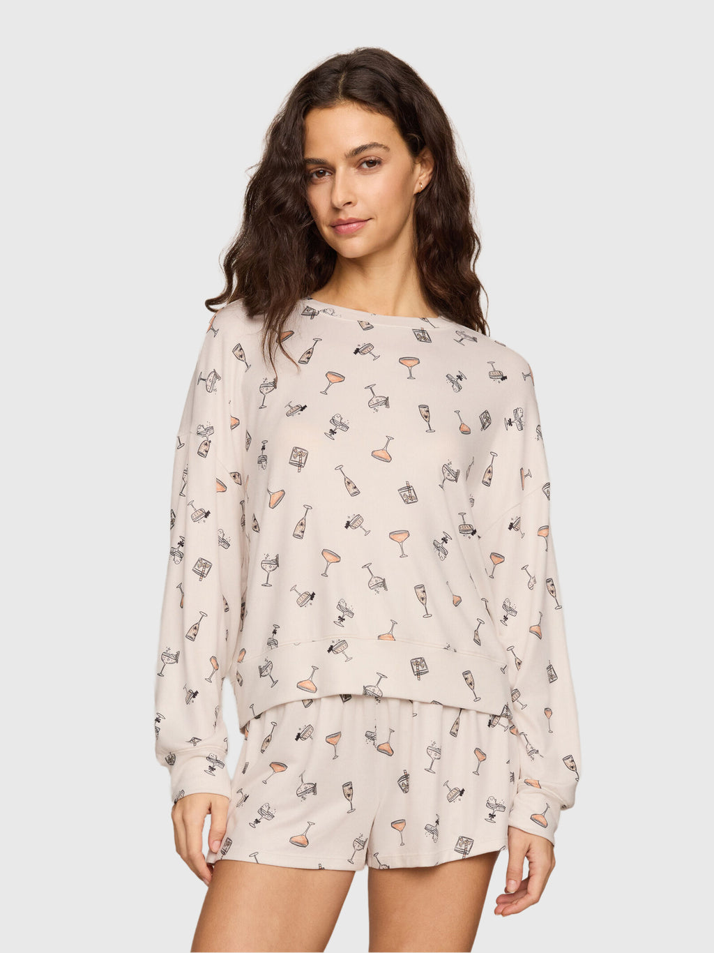 Z Supply Women's Ella Cocktail Long Sleeve Top