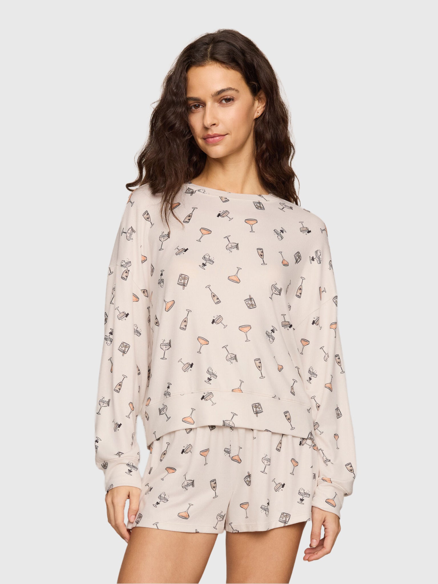 Z Supply Women's Ella Cocktail Long Sleeve Top