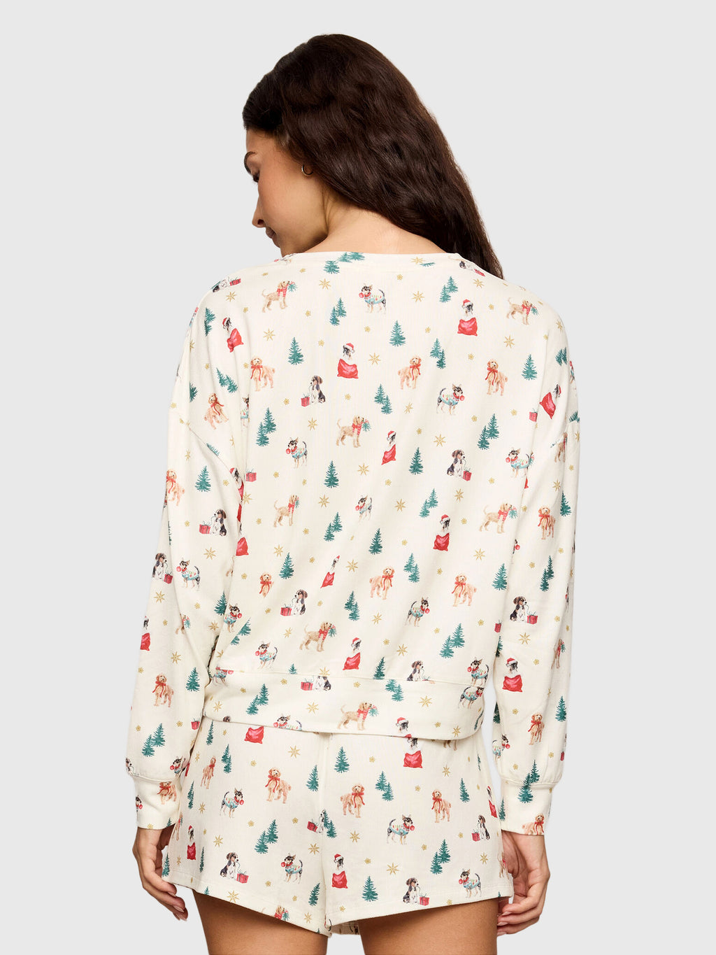 Z Supply Women's Pawfect Long Sleeve Top - Saint Bernard