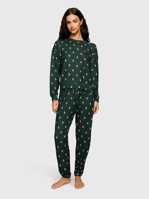 Z Supply Women's Cozy Gingerbread Set - Saint Bernard