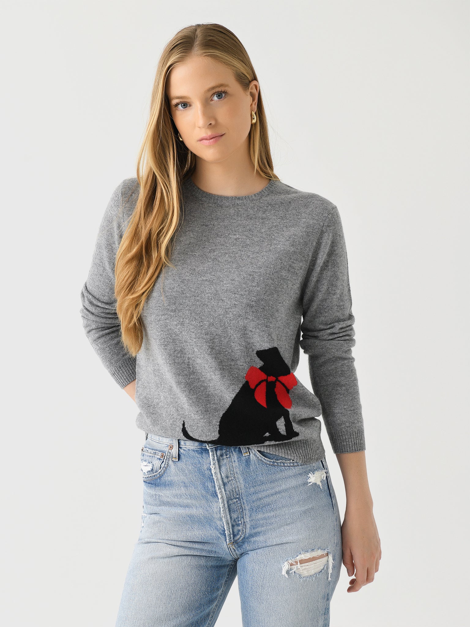 Jumper 1234 Women's Labrador Crew Sweater - Saint Bernard