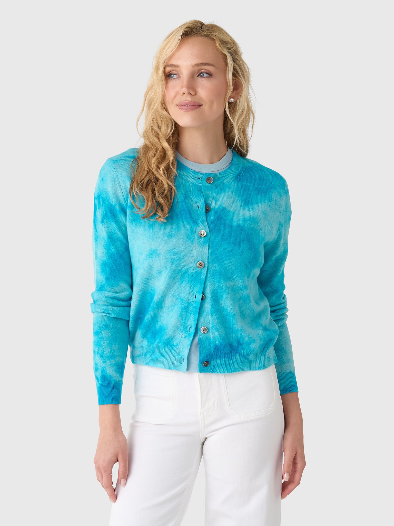 Jumper 1234 Women's Batik Cardigan - Saint Bernard