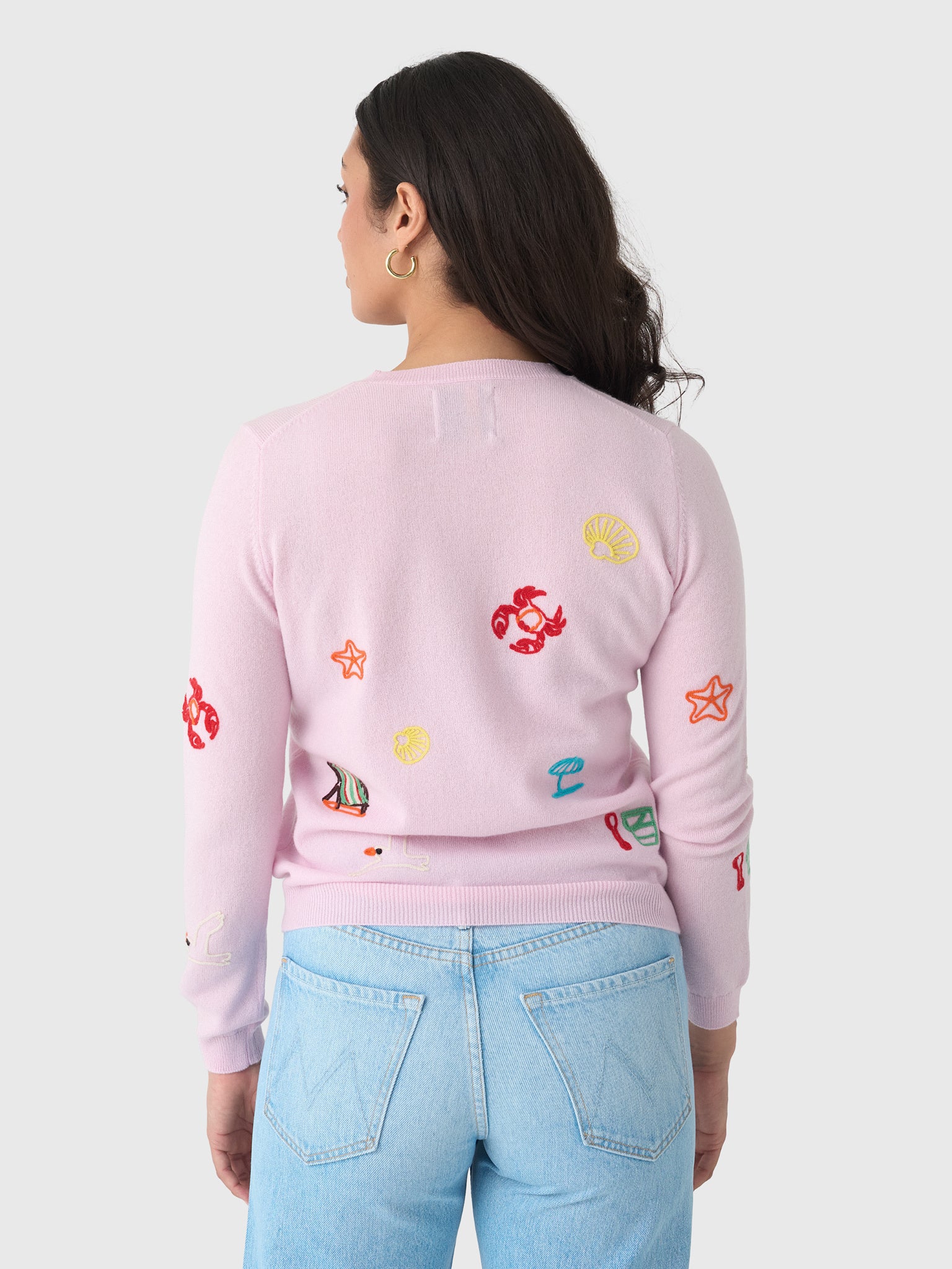 Jumper 1234 Women's Seaside Tribute Crew Sweater - Saint Bernard