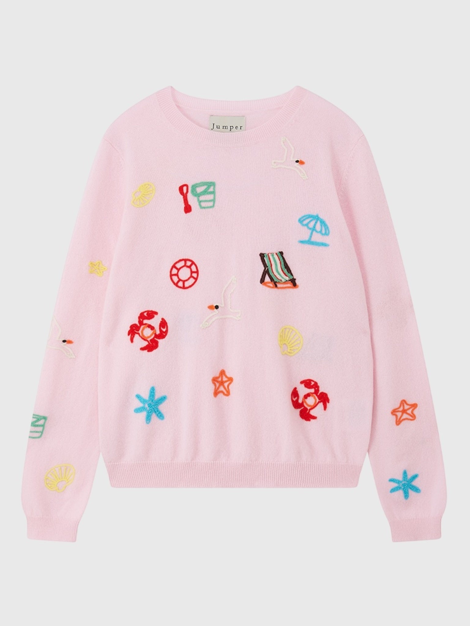 Jumper 1234 Women's Seaside Tribute Crew Sweater - Saint Bernard