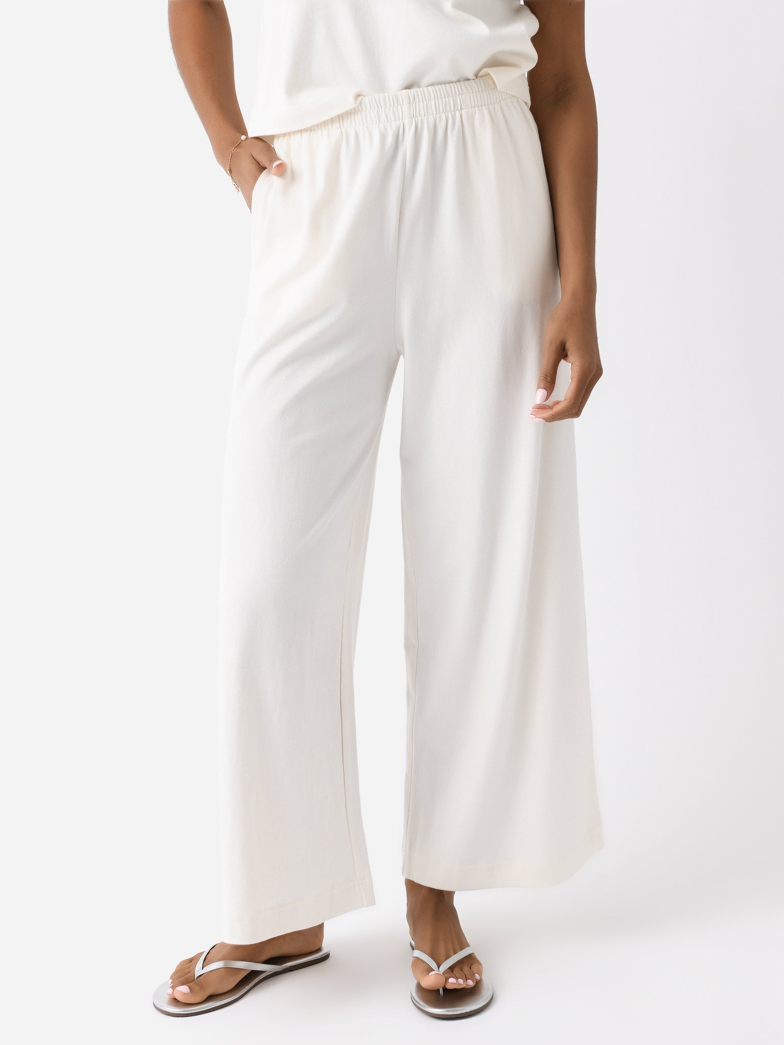 Z Supply Women's Scout Cotton Jersey Pocket Pant - Saint Bernard