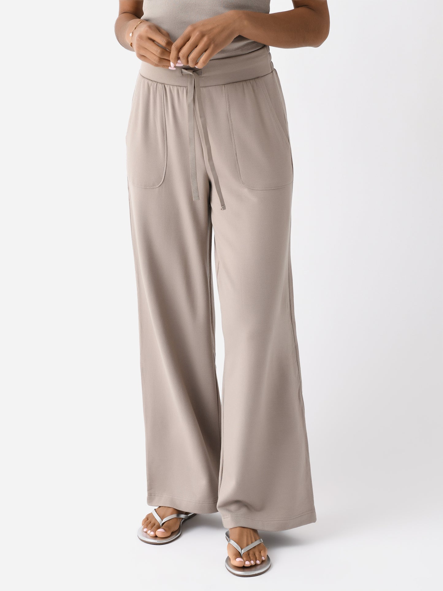 Z Supply Women's Layover Modal Fleece Pant - Saint Bernard