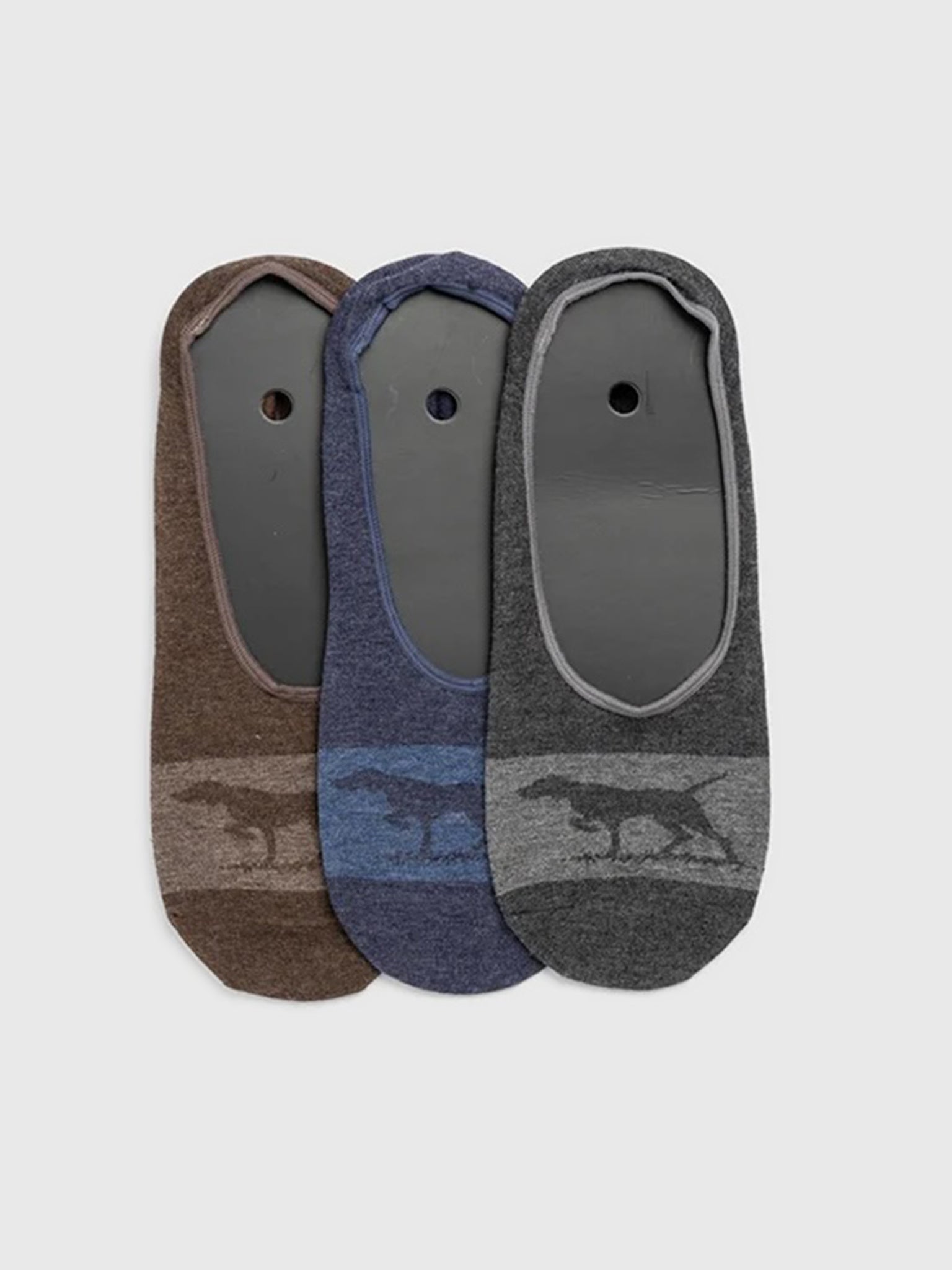 Rodd And Gunn Men's Gunner Lo Show 3-Pack Socks - Saint Bernard