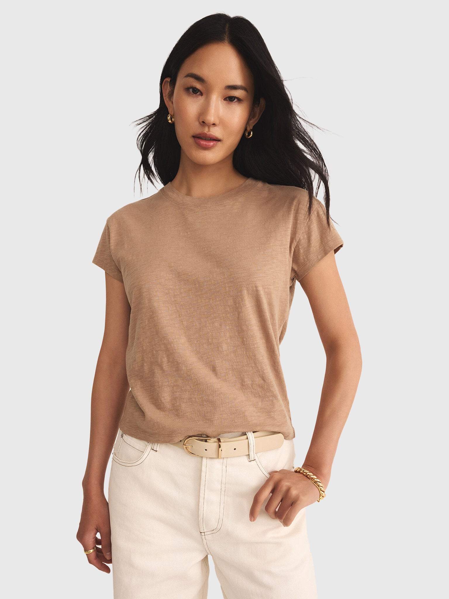 Z Supply Women's Modern Slub Tee - Saint Bernard