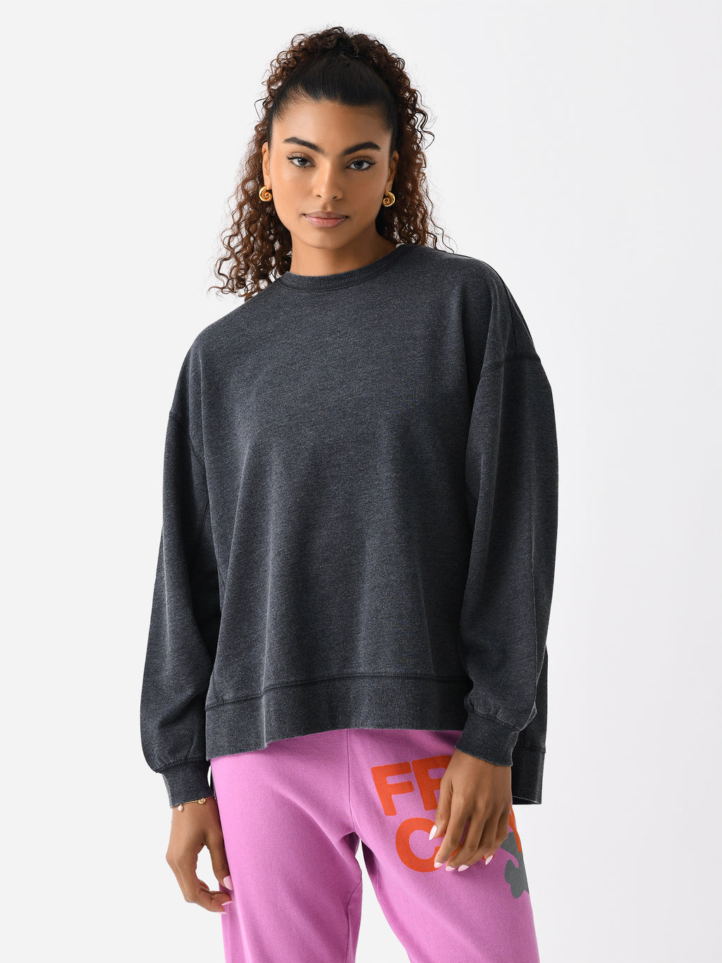 Z Supply Women's Modern Weekender Sweatshirt - Saint Bernard