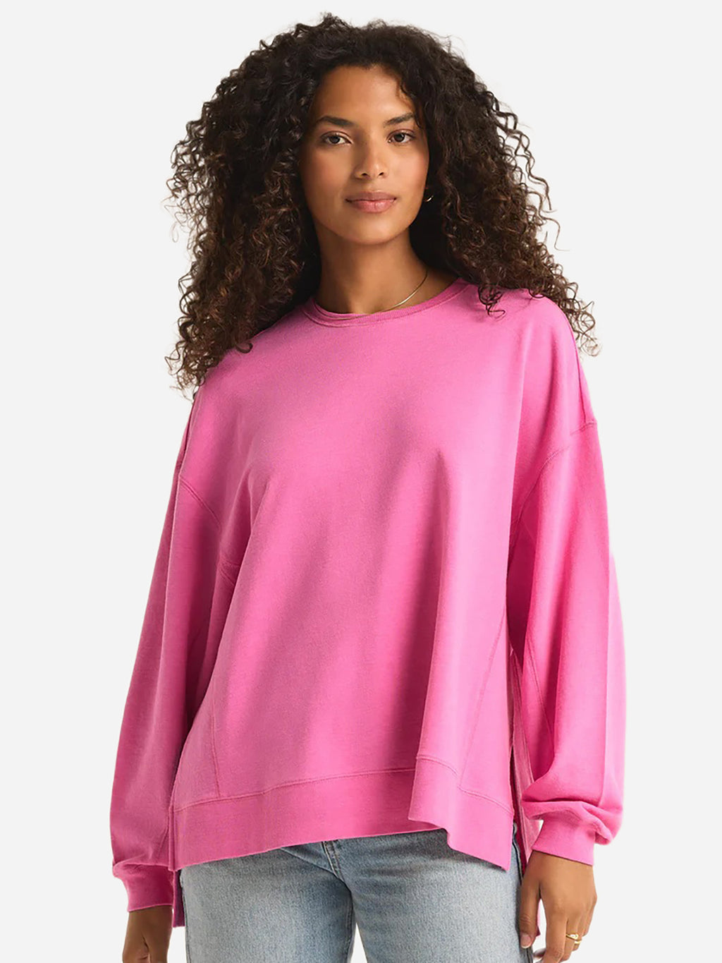 Z Supply Women's Modern Weekender Sweatshirt - Saint Bernard