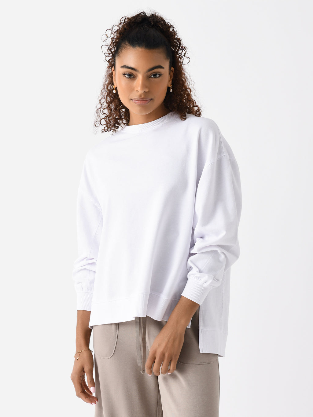 Z Supply Women's Modern Weekender Sweatshirt - Saint Bernard