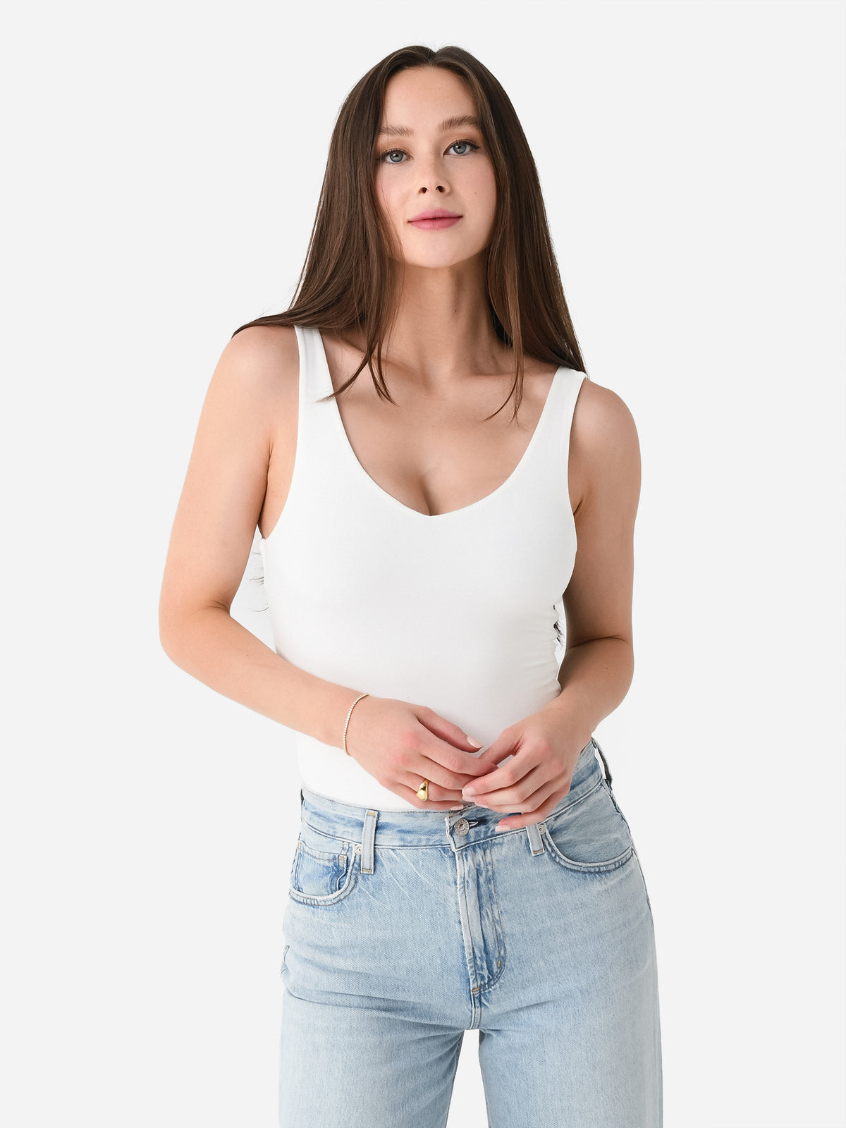 Z Supply Women's Soft Luxe Bodysuit - Saint Bernard