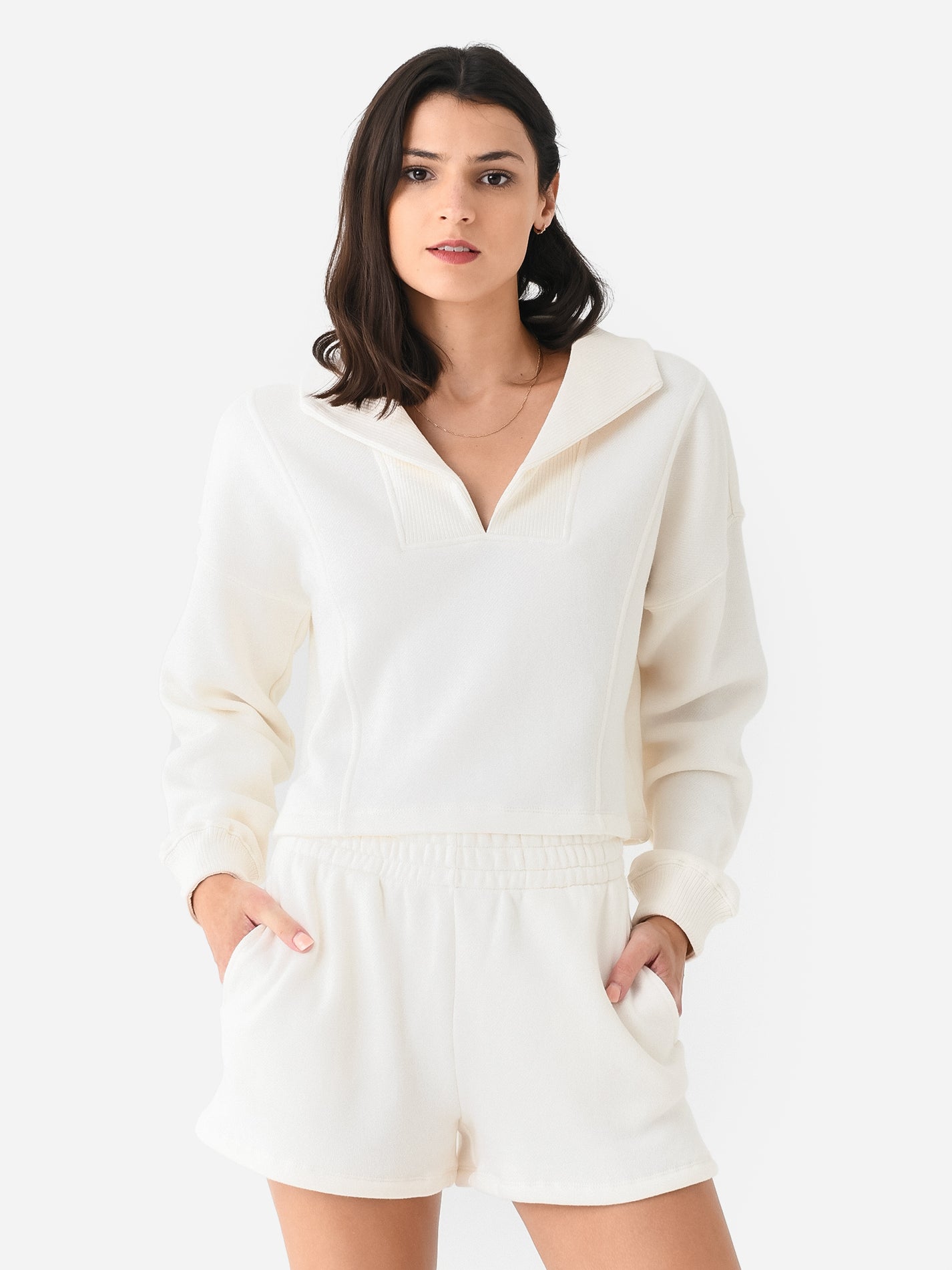 Z Supply Saldana Sweatshirt in White
