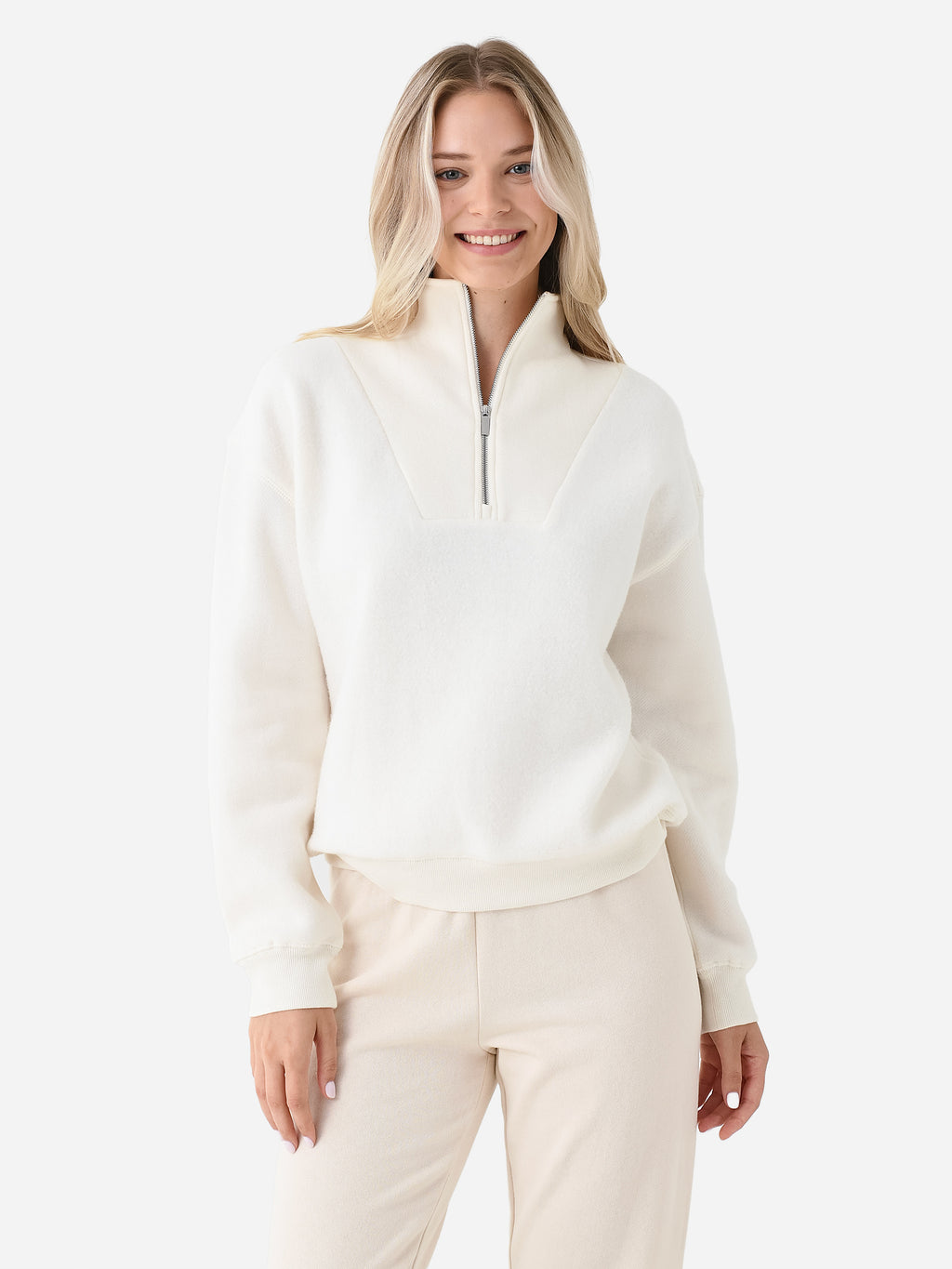 Z Supply Women's Sequoia Fleece Sweatshirt - Saint Bernard
