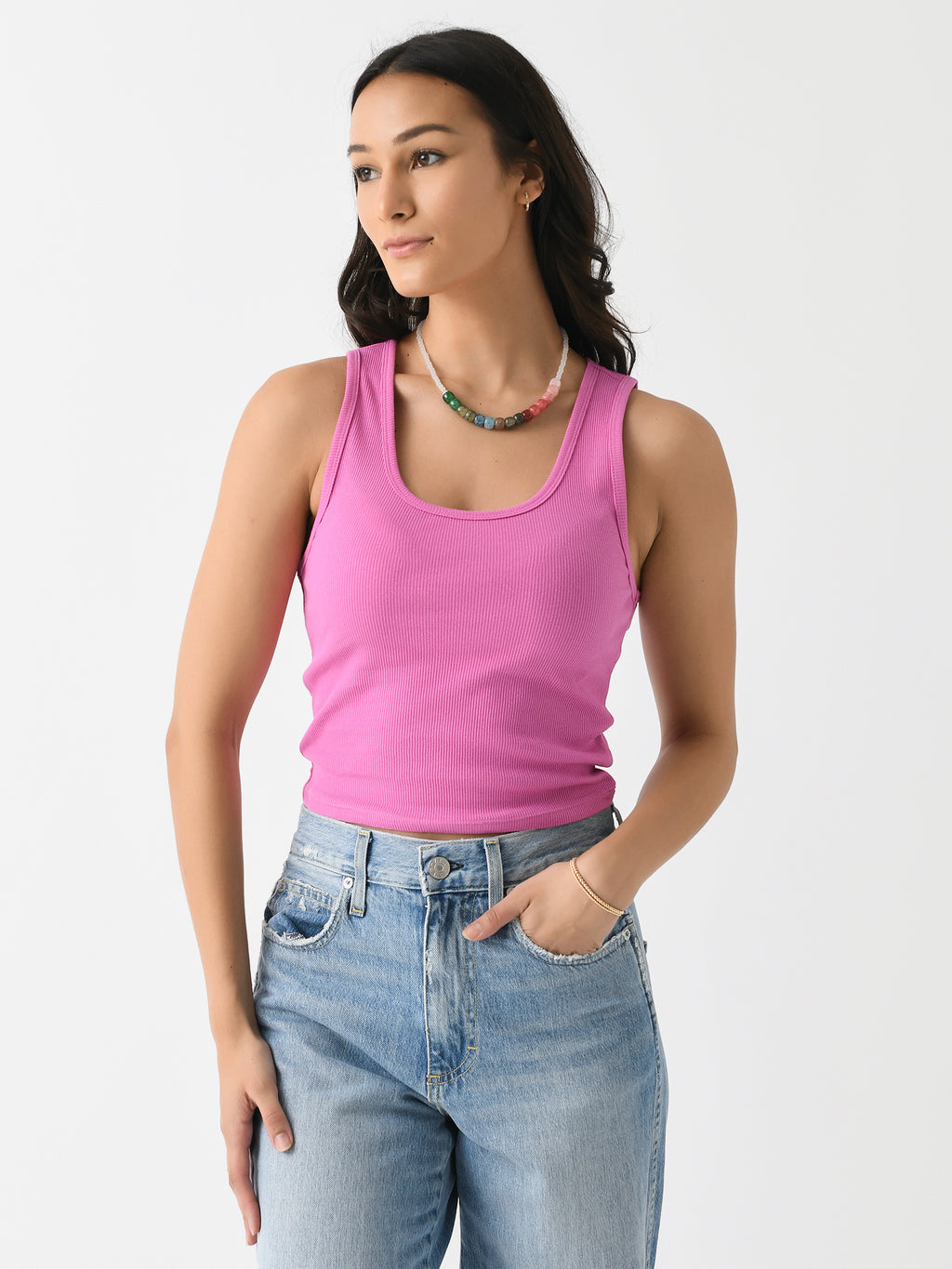 Z Supply Women's Essy Rib Tank - Saint Bernard