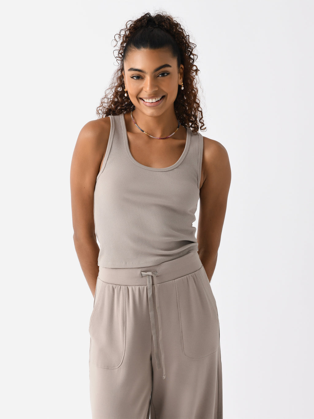 Z Supply Women's Essy Rib Tank - Saint Bernard
